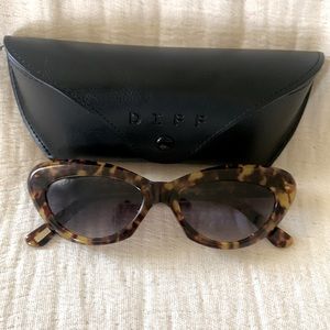DIFF Eyewear Cleo Cat eye Sunglasses